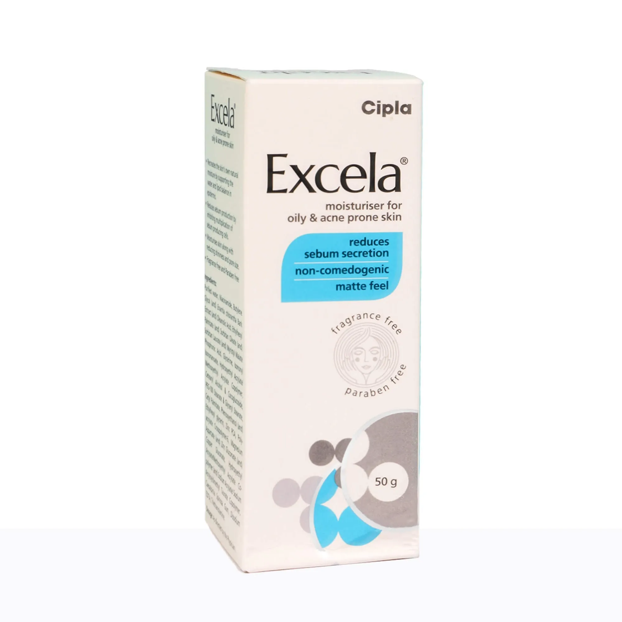 Excela Moisturiser for Oily & Acne Prone Skin